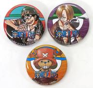 バッジ・ピンズ ウソップ＆サンジ＆トニートニー・チョッパー 缶バッジセット(3点) 「ワンピース」 Vジャンプブックス グランドバトル!2 下巻付録 รูปภาพ 1