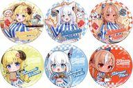 バッジ・ピンズ 全6種セット 「バーチャルYouTuber ホロライブ×ウェンディーズ・ファーストキッチン 『BAKATARE DINER』 トレーディング缶バッジ」 รูปภาพ 1