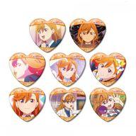 バッジ・ビンズ 全8種セット 「ラブライブ!スーパースター!! トレーディング 澁谷かのんオンリー 場面写ハート型缶バッジ」