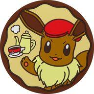 コースター イーブイ ラバーコースター 「ポケットモンスター Pokemon Cafe」 ポケモンカフェ座席予約者限定グッズ