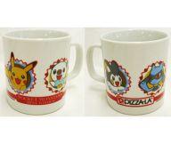 マグカップ・湯のみ(キャラクター) A.リオル＆ピカチュウ(赤) 陶器製マグカップ 「ポケットモンスター ベストウイッシュ」 ピザーラオフィシャルネット会員限定ポケモンキャンペーン