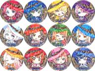 バッジ・ピンズ 全12種セット 「学園アイドルマスター グッズフェア in 第2弾 ホログラム缶バッジ 01.魔法使いver.(ミニキャライラスト)」 รูปภาพ 1