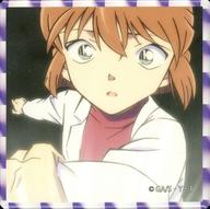 バッジ・ピンズ 灰原哀(白衣) 「名探偵コナン トレーディングメモリアル缶バッジ TVアニメOP＆EDver. vol.1」 รูปภาพ 1