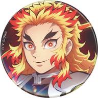 バッジ・ピンズ A.煉獄杏寿郎 缶バッジ 「鬼滅の刃」 รูปภาพ 1