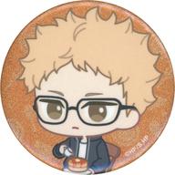 バッジ・ピンズ 月島蛍 「ハイキュー!! トレーディング ちびキャラ モーニングver. グリッター缶バッジ」 Bild 1