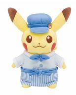 ぬいぐるみ ピカチュウ♂ Pikachu Sweets by Pokemon Cafe ぬいぐるみ 「ポケットモンスター」 Pokemon Cafe限定 Bild 1