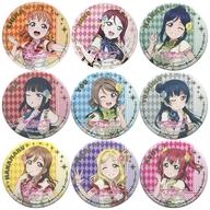 バッジ・ピンズ 全9種セット 「ラブライブ!シリーズ スクスタ箔押し缶バッジ Aqours」 Bild 1