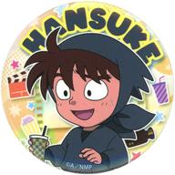 バッジ・ビンズ 土井半助 「劇場版 忍たま乱太郎 ドクタケ忍者隊最強の軍師 トレーディングミニキャラ缶バッジ」