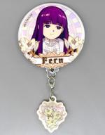 バッジ・ビンズ フェルン 「葬送のフリーレン チャーム付き缶バッジ」 中国限定 Bild 1