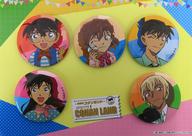 バッジ・ビンズ 集合(江戸川コナン) ホログラム缶バッジ5個セット 「名探偵コナンランド2023 in 渋谷モディ」 รูปภาพ 1
