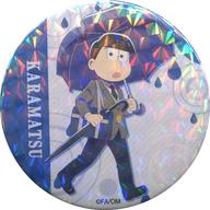 バッジ・ピンズ カラ松レアver. 缶バッジ 「えいがのおそ松さんのWEBくじ Rain・Memories」 F-8賞 Bild 1