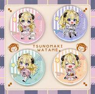 バッジ・ピンズ 角巻わため 缶バッジ(4種入り) 「バーチャルYouTuber ホロライブ 角巻わため 誕生日記念2025」 画像 1