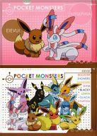 クリアファイル イーブイ＆ニンフィア/集合 A4クリアファイルセット(2枚組) 「劇場版ポケットモンスター ベストウイッシュ ピカチュウとイーブイフレンズ」 รูปภาพ 1