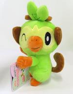 ぬいぐるみ サルノリ ほぺぴた ぬいぐるみ〜ヤドン・ヒコザル・ツタージャ・サルノリ〜 「ポケットモンスター」 Bild 1
