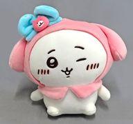 ぬいぐるみ ちいかわ(マイメロディコスチューム) ぬいぐるみ(S) 「ちいかわ×サンリオキャラクターズ」 รูปภาพ 1