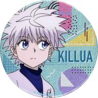 バッジ・ピンズ キルア=ゾルディック(口閉じ) グリッター缶バッジ Vol.3 「HUNTER×HUNTER」 ジャンプショップ限定