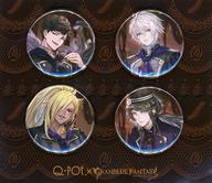 バッジ・ピンズ 集合 缶バッジ4種セット 「Q-pot CAFE.×GRANBLUE FANTASY-グランブルーファンタジー- 第二弾」