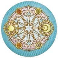 バッジ・ピンズ 魔法陣A 「カードキャプターさくら トレーディング刺繍缶バッジ vol.1」