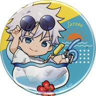 バッジ・ピンズ 五条悟A 缶バッジ 「まるくじ 呪術廻戦 懐玉・玉折 【ちゃぽんっ!】」 小吉-1