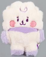 ぬいぐるみ RJ(ジン) ベビーフラットファーぬいぐるみ Purple Heart Edition 「BT21」