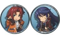 バッジ・ピンズ ランディ&アリオス 缶バッジ2種セット 「Switchソフト 英雄伝説 零の軌跡:改」 [特典] 画像 1