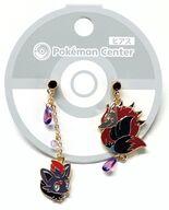 アクセサリー(非金属) ゾロア＆ゾロアーク ピアス116 Pokemon accessory 「ポケットモンスター」 ポケモンセンター限定 รูปภาพ 1