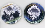 バッジ・ピンズ オルト・シュラウド スケアリー・ドレスver.-モノクローム- 箔押し缶バッジセット 「ディズニー ツイステッドワンダーランド」 ガールズフェスティバル2025グッズ Bild 1