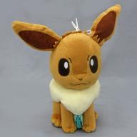 ぬいぐるみ イーブイ ポケモンフォーカス ＜進化のいしで進化するポケモン＞ でっかいぬいぐるみ〜イーブイ・サンダース〜 「ポケットモンスター サン＆ムーン」 รูปภาพ 1