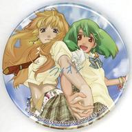 バッジ・ピンズ ライオン 歴代CDジャケット復刻缶バッジ 「CD マクロスF オールタイムベストアルバム 娘々グレイテスト☆ヒッツ!」 [特典] รูปภาพ 1