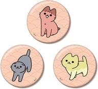 バッジ・ビンズ おばりよん＆さとり＆べとべとさん 缶バッジ3個セット ver.B 「ねこようかい」 image 1