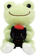 ぬいぐるみ ピクルス with ピエール ぬいぐるみ 「pickles the frog-かえるのピクルス-」