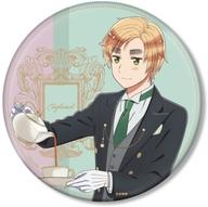 バッジ・ピンズ イギリス(執事ver.) 描き下ろしイラスト BIG缶バッジ 「ヘタリア World★Stars」 รูปภาพ 1