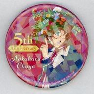 バッジ・ピンズ 中原中也 ホログラム缶バッジ(描き下ろし) 「くじ引き堂 文豪ストレイドッグス 5周年記念くじ 迷ヰ犬たちの祝祭」 おまけキャンペーン 10連セット購入特典 Bild 1