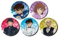 バッジ・ピンズ コナン＆哀＆赤井＆キッド＆安室 缶バッジ5個セット 「名探偵コナン」
