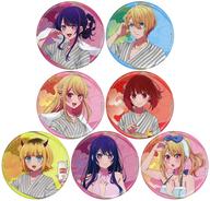 バッジ・ピンズ ノーマル7種セット 「推しの子×極楽湯・RAKU SPA 極楽推しの湯巡りトレーディング缶バッジ お風呂ver.(ランダムホロ入り)」