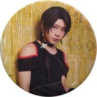 バッジ・ピンズ(男性) 佐藤流司(加州清光)/背景：黄 缶バッジ ライブver. 「ミュージカル『刀剣乱舞』 加州清光 単騎出陣 アジアツアー」 ガチャガチャ景品