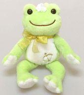 ぬいぐるみ ピクルス(グリーン) キューピッドシリーズ ビーンドール 「pickles the frog-かえるのピクルス-」