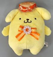 ぬいぐるみ ポムポムプリン(A/オレンジ) センイルケーキぬいぐるみ 「ポムポムプリン」