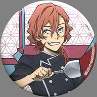 バッジ・ピンズ(キャラクター) 中原中也 「文豪ストレイドッグス DEAD APPLE×エンターベル 缶バッジ」 Bild 1
