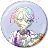 バッジ・ビンズ 紫京院ひびき(顔アップ) 「プリパラ 描き下ろし 花まつりver. トレーディング Ani-Art オーロラ缶バッジ」 รูปภาพ 1