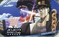 バッジ・ピンズ 空条承太郎＆スタープラチナ カド丸缶バッジ 「ジョジョの奇妙な冒険 JOJO WORLD2」 WEBミニゲーム カド丸缶バッジ賞 รูปภาพ 1