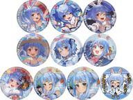 バッジ・ビンズ 全10種セット 「バーチャルYouTuber ホロライブ 兎田ぺこら-Art Selection- オンリー缶バッジ」 Bild 1
