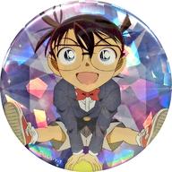 バッジ・ピンズ(キャラクター) 江戸川コナン(等身イラスト) 「名探偵コナン トレーディングホログラム缶バッジ」 ガールズフェスティバル2017グッズ รูปภาพ 1