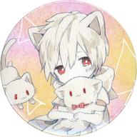 バッジ・ピンズ まふまふ/すーぱーぬこになりたい 缶バッジ 「ひきこもりでもLIVEがしたい!〜明日色ワールドエンド発売記念公演〜」 缶バッジくじ景品 รูปภาพ 1