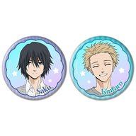 バッジ・ビンズ 夏沢朔＆紬凛太郎 オーロラ缶バッジ2個セット 「TVアニメ 薫る花は凛と咲く」
