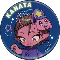 バッジ・ピンズ カナタ(ミニキャラ) 「銀河特急 ミルキー☆サブウェイ×カラオケまねきねこ 缶バッジ」 gambar 1