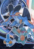 クリアファイル ミズゴロウ＆ヌマクロー＆ラグラージ A4クリアファイル 「ポケットモンスター オメガルビー・アルファサファイア」 ポケモンセンター限定 image 1