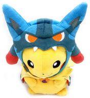 ぬいぐるみ メガルカリオのポンチョを着たピカチュウ ぬいぐるみ 「ポケットモンスター」 ポケモンセンター限定 รูปภาพ 1