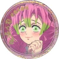 バッジ・ピンズ 甘露寺蜜璃 「鬼滅の刃 キャラクター絵巻カフェ in ufotable Cafe 終ノ巻 箔押し56mmランダム缶バッジB」 Bild 1