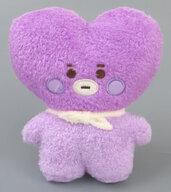 ぬいぐるみ TATA(ブイ) たっとんベビーぬいぐるみ(S/パープル) 「BT21」 Bild 1